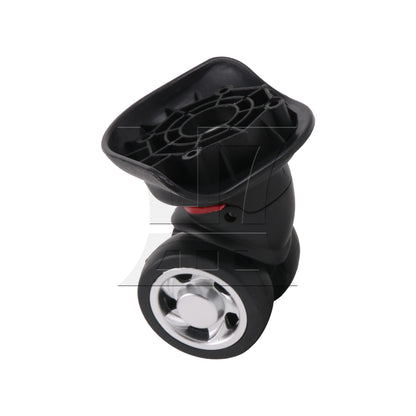 BQLZR Luggage Wheel Replacement Roller 3.58 Inches Height W055 Left w/ Screws Set