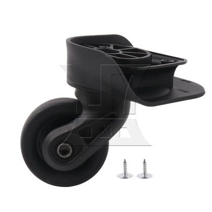 BQLZR Travel Luggage Wheel Suitcase Caster Roller 3.23 Inch W237 Black w/ Screws Set