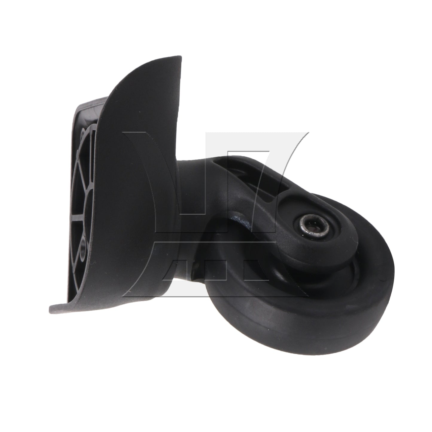 BQLZR Travel Luggage Wheel Suitcase Caster Roller 3.23 Inch W237 Black w/ Screws Set