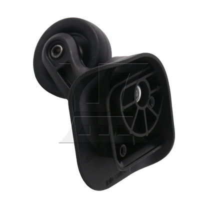 BQLZR Travel Luggage Wheel Suitcase Caster Roller 3.23 Inch W237 Black w/ Screws Set