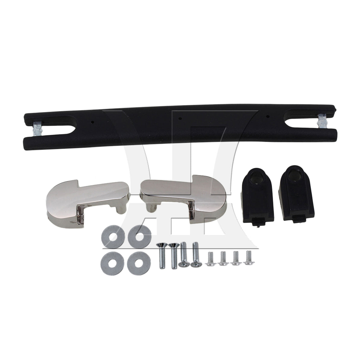 BQLZR 1pc Luggage Handle 18cm 115B B030 Black Luggage Handle Gift Box Handle