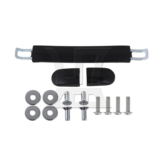 BQLZR 1pc Luggage Handle Replacement 13cm 115B Series B017 Black for Suicase