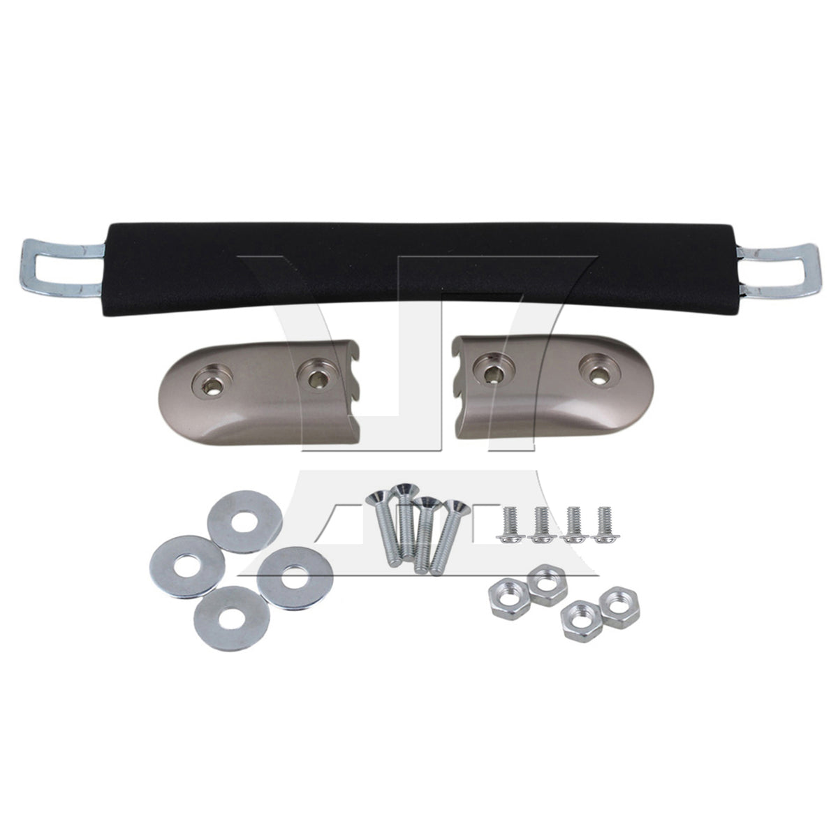 BQLZR 1pc Luggage Handle Replacement 16.5cm B015 Black for Suitcase
