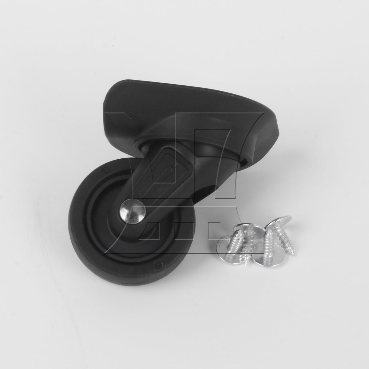 BQLZR 1pc Luggage Universal Roasting Wheel W142 Black for Hard Luggage Casters