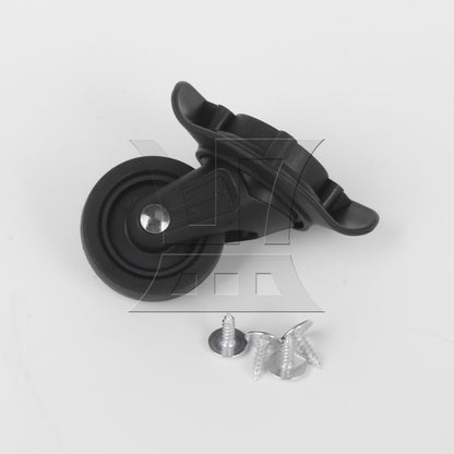 BQLZR 1pc Luggage Universal Roasting Wheel W142 Black for Hard Luggage Casters