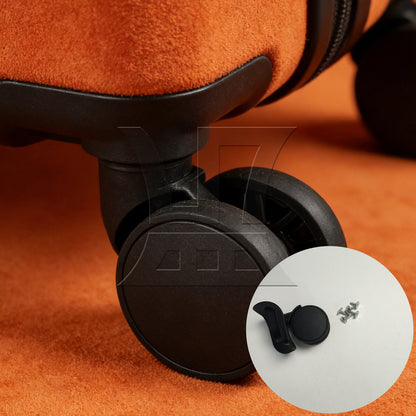 BQLZR 1pc Luggage Suitcase Wheel Tzx6 Right Black Replacement Suitcase Caster Accessories Trolley Case Wheel