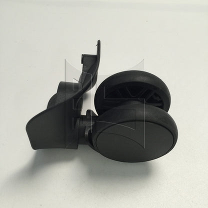 BQLZR 1pc Luggage Suitcase Wheel Tzx6 Right Black Replacement Suitcase Caster Accessories Trolley Case Wheel