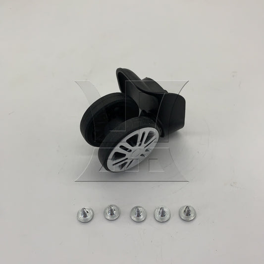 BQLZR 1pc Suitcase Luggage Wheel T-603 Black Replacement Suitcase Caster Accessories Trolley Case Wheel