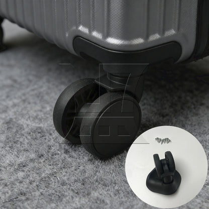 BQLZR 1pc Luggage Suitcase Wheel 603 Plane Left Black Replacement Suitcase Caster Accessories Trolley Case Wheel