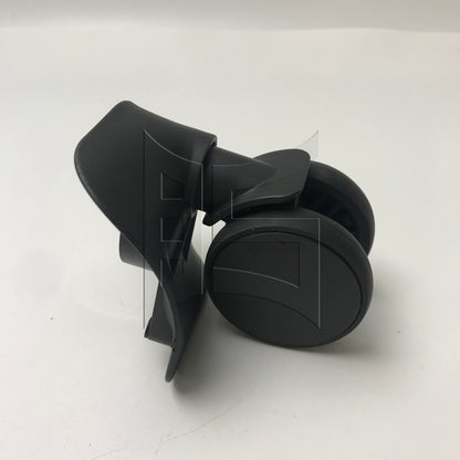 BQLZR 1pc Luggage Suitcase Wheel 603 Plane Left Black Replacement Suitcase Caster Accessories Trolley Case Wheel
