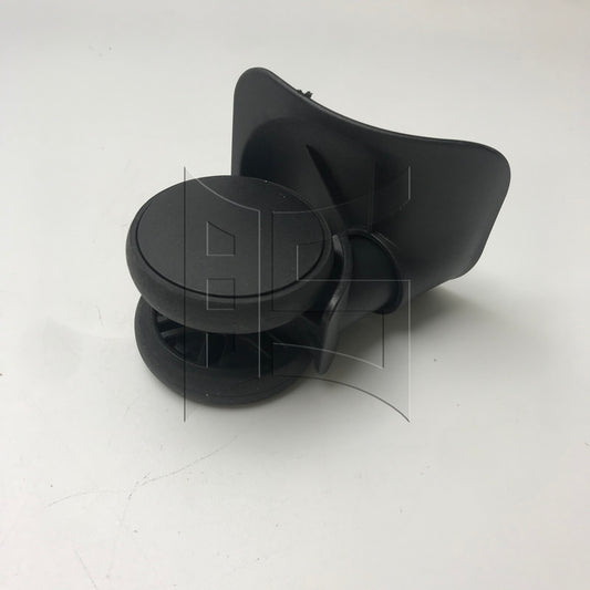 BQLZR 1pc Luggage Suitcase Wheel 603 Plane Left Black Replacement Suitcase Caster Accessories Trolley Case Wheel