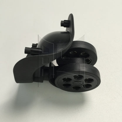 BQLZR 1pc Luggage Suitcase Wheel Tzx-5 Black Replacement Suitcase Caster Accessories Trolley Case Wheel