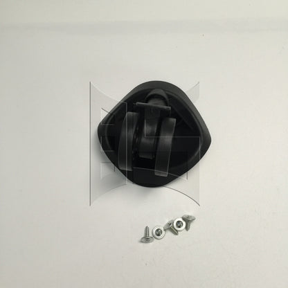 BQLZR 1pc Luggage Suitcase Wheel Tzx-5 Black Replacement Suitcase Caster Accessories Trolley Case Wheel