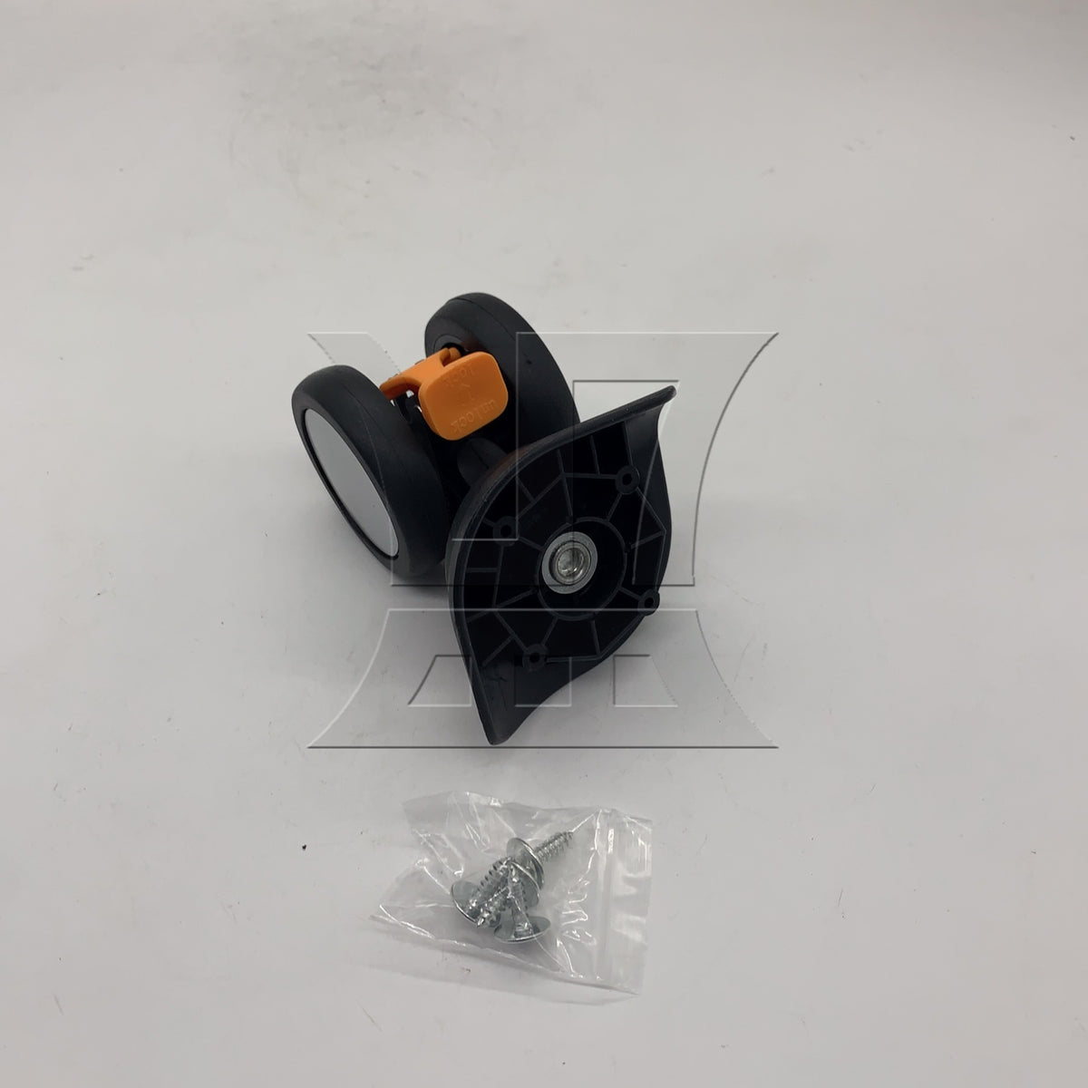 BQLZR 1pc Luggage Swivel Wheel Black Left Wheel for Hard Luggage Wheel