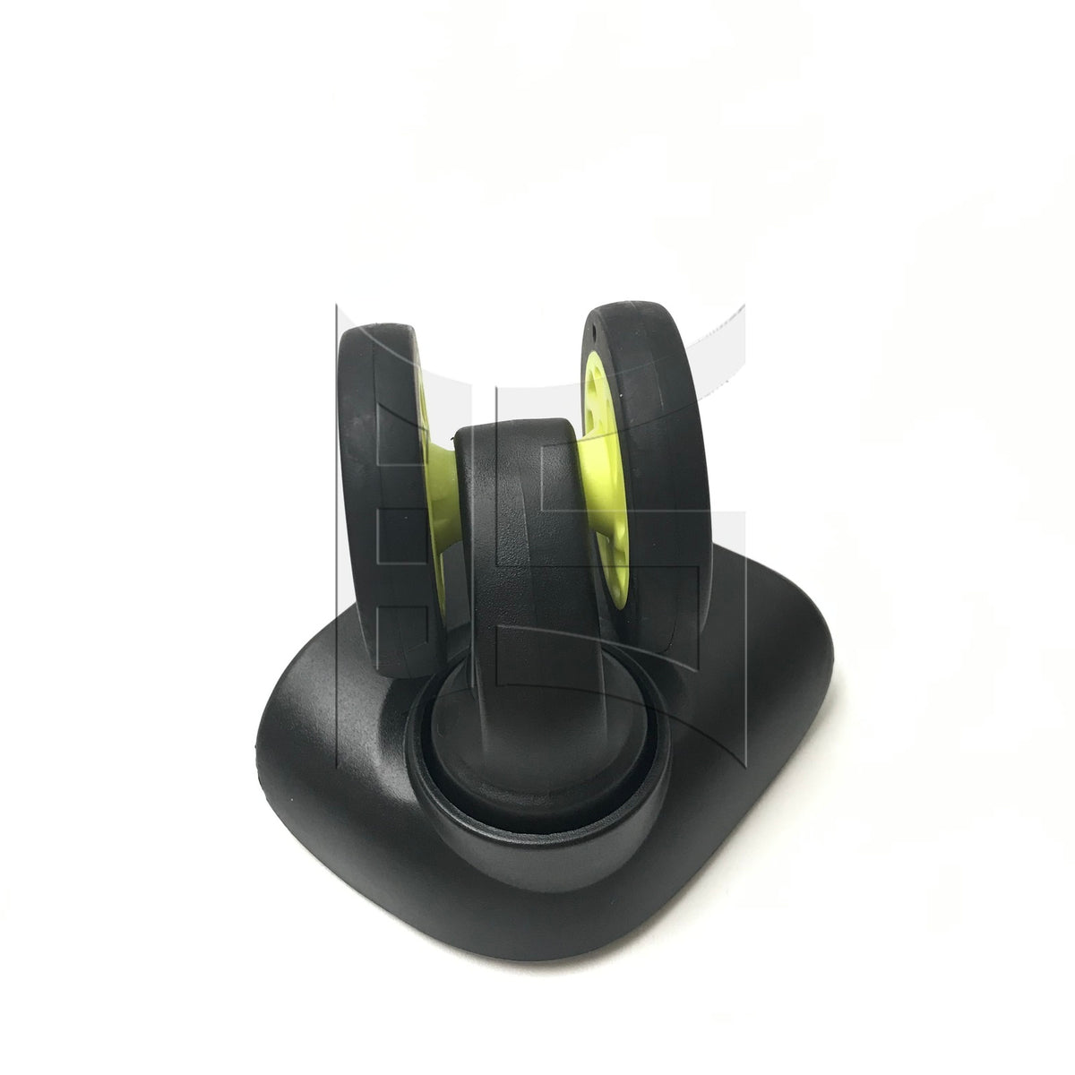 BQLZR 1pc Replacement Luggage Rotating Wheel W208 Black Right Wheel for Hard Luggage Casters