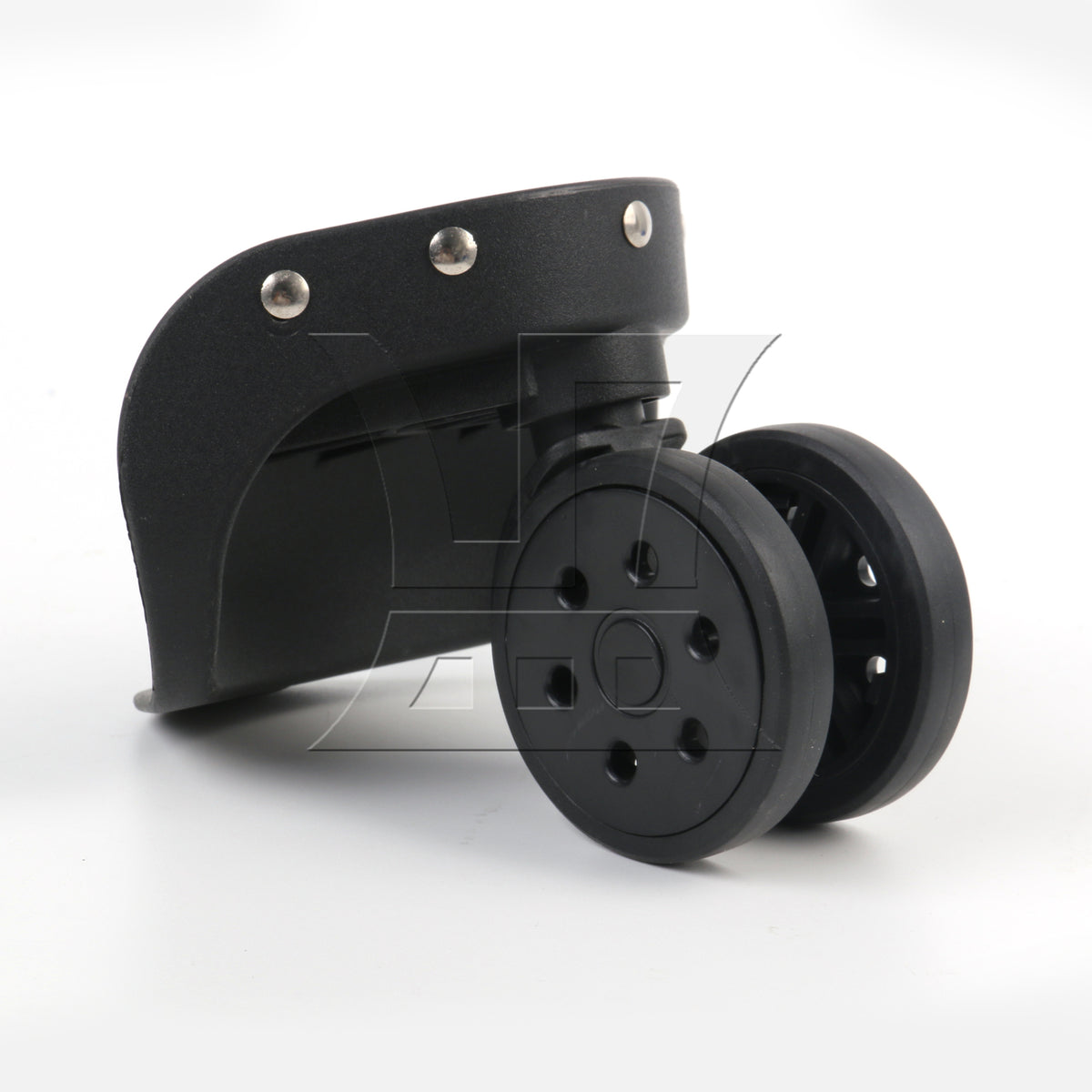 BQLZR 1pc Luggage Swivel Wheel Replacement W306 Black for Hard Luggage Casters