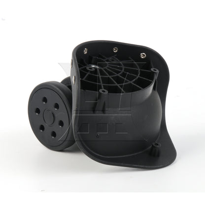 BQLZR 1pc Luggage Swivel Wheel Replacement W306 Black for Hard Luggage Casters