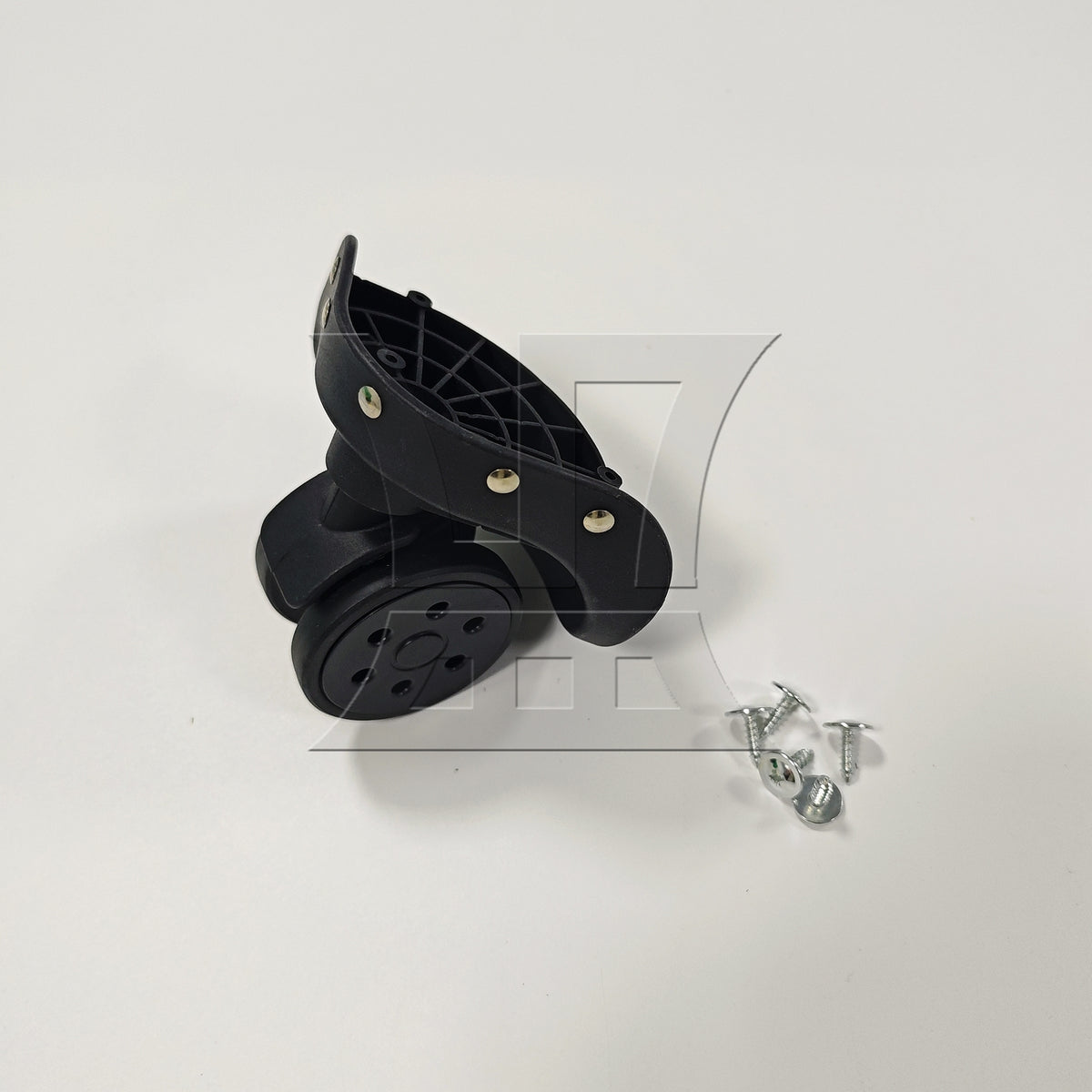 BQLZR 1pc Luggage Swivel Wheel Replacement W306 Black for Hard Luggage Casters