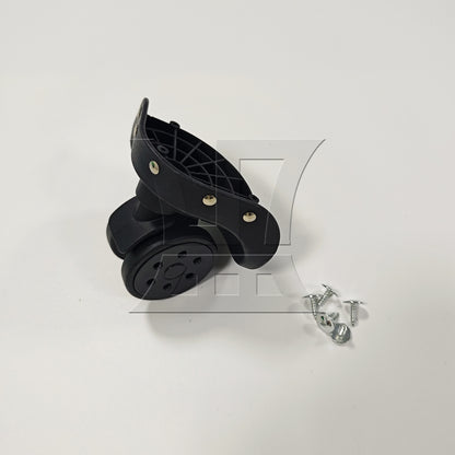 BQLZR 1pc Luggage Swivel Wheel Replacement W306 Black for Hard Luggage Casters