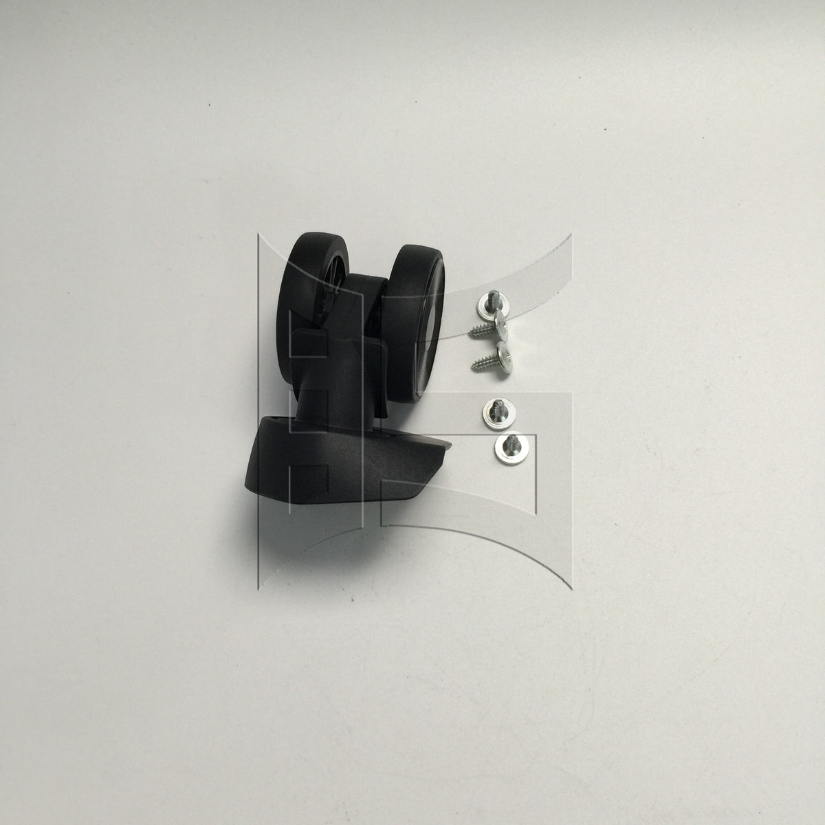 BQLZR 1pc Luggage Suitcase Wheel Jl-05 Black Replacement Suitcase Caster Accessories Trolley Case Wheel