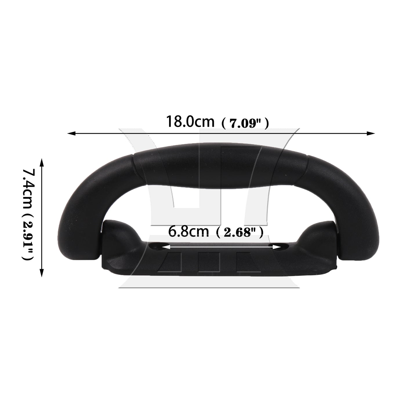 BQLZR Luggage Spare Strap Grip Suitcase Handle 7.09 Inch B034 w/ Mounting Hardware