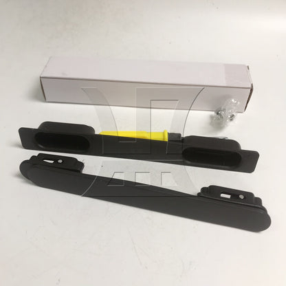 BQLZR Black Luggage Handle Replacement Spare Part Grip 9.25inch B111 w/ Screws Set