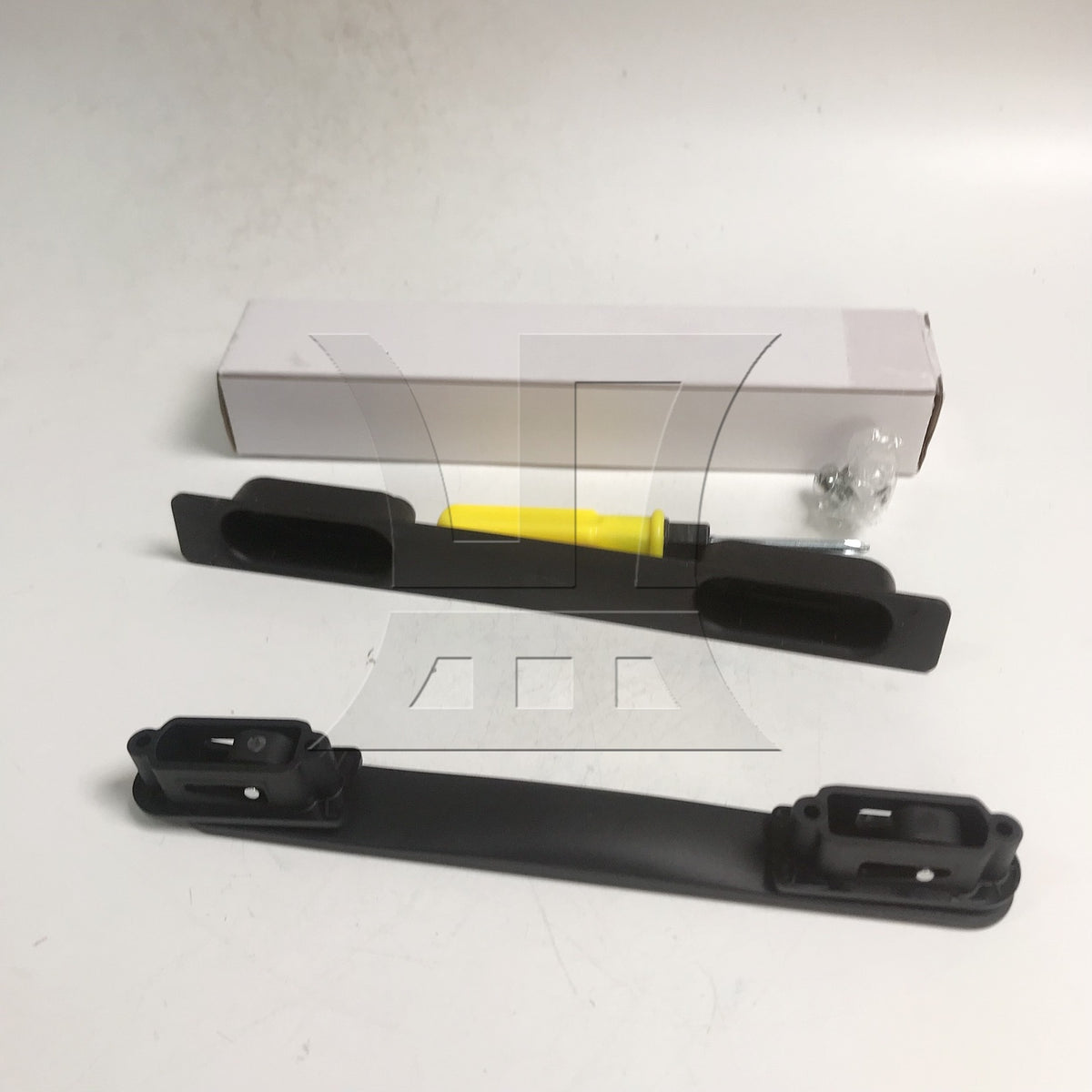 BQLZR Black Luggage Handle Replacement Spare Part Grip 9.25inch B111 w/ Screws Set