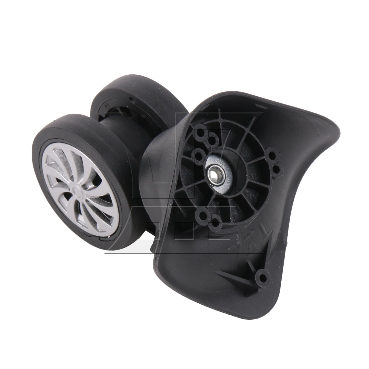 BQLZR Plastic Luggage Spinner Wheels Casters 4.02" Left & Right w/ Screw Pack of 2