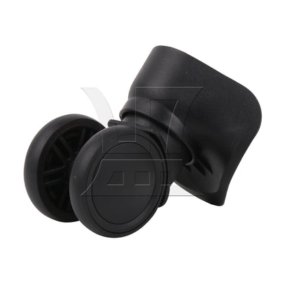 BQLZR Black Suitcase Swivel Wheels 106mm Plastic for Luggage Parts 603PT