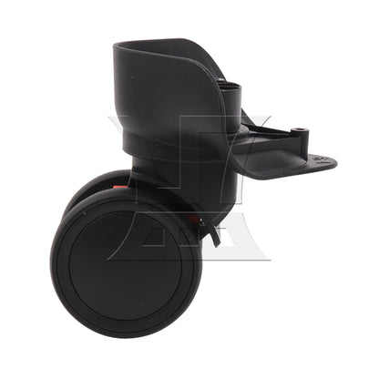 BQLZR Black Suitcase Swivel Wheels 106mm Plastic for Luggage Parts 603PT