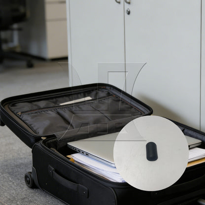 BQLZR 1pc Luggage Bottom Side Stand Feetl B Type for Business Travel Luggage Support Feet