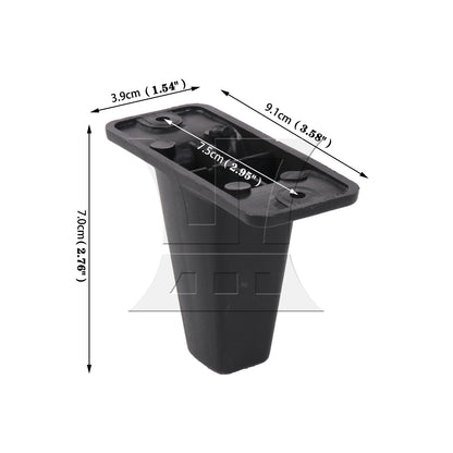 BQLZR 1pc Luggage Bracket Side Foot Z018 Luggage Replacement Parts