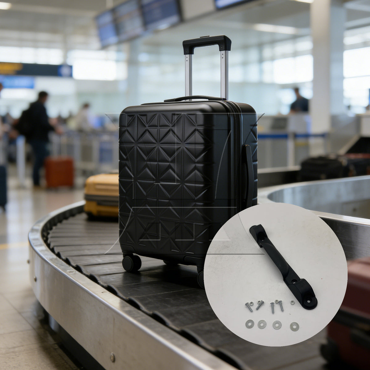 BQLZR 1pc Luggage Feet Side Stand ZF-2 for Side of Luggage