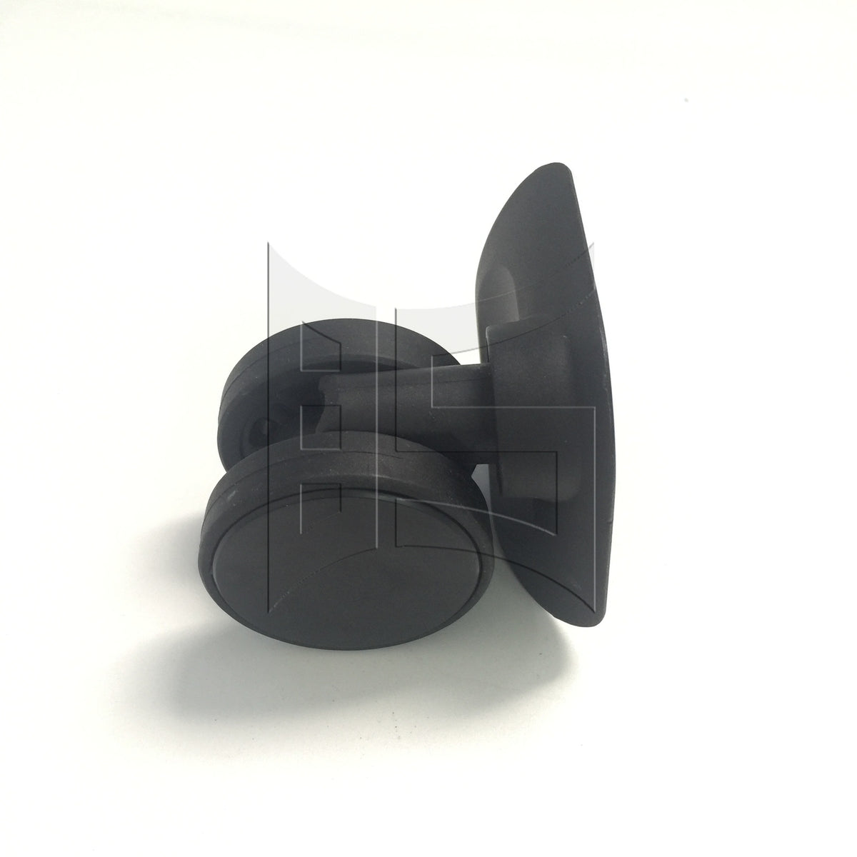 BQLZR 1pc Luggage Swivel Wheel W226 Black Right for Hard Luggage Casters