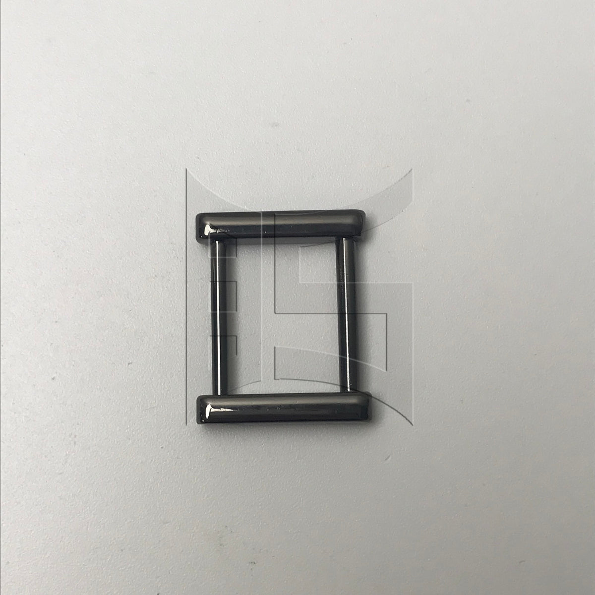 BQLZR 1pc Detachable Screw In Square Shackle 2.5cm Black Luggage Buckle