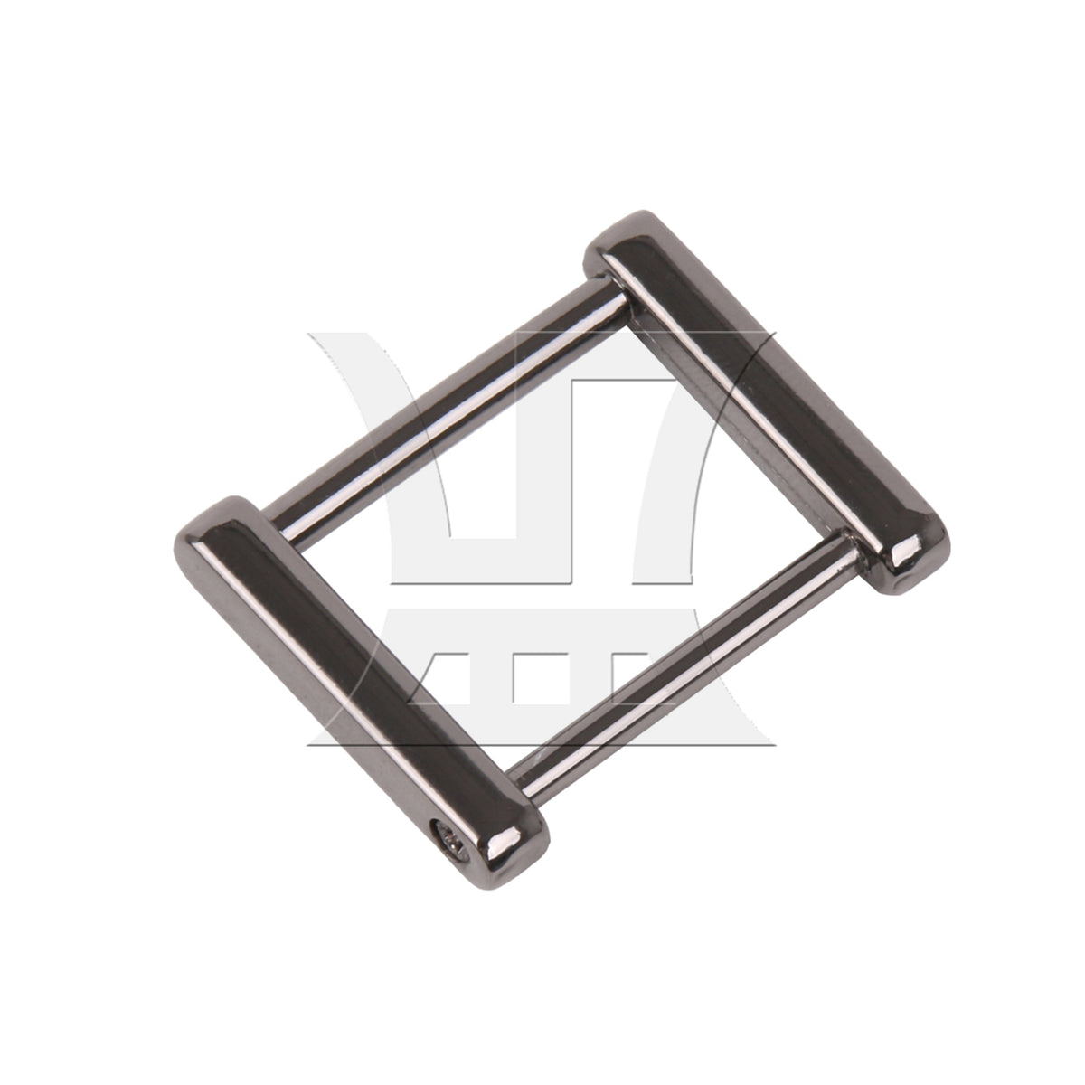 BQLZR 1pc Detachable Screw In Square Shackle 2.5cm Black Luggage Buckle