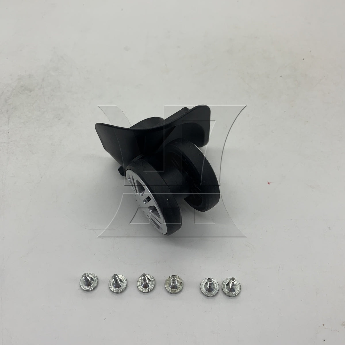 BQLZR 1pc Removable Luggage Suitcase Wheel Black Right Wheel Replacement Suitcase Caster Accessories Trolley Case Wheel