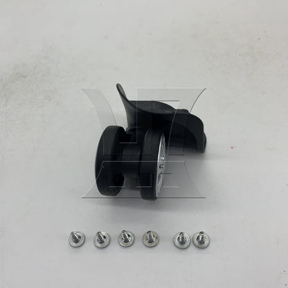 BQLZR 1pc Removable Luggage Suitcase Wheel Black Right Wheel Replacement Suitcase Caster Accessories Trolley Case Wheel