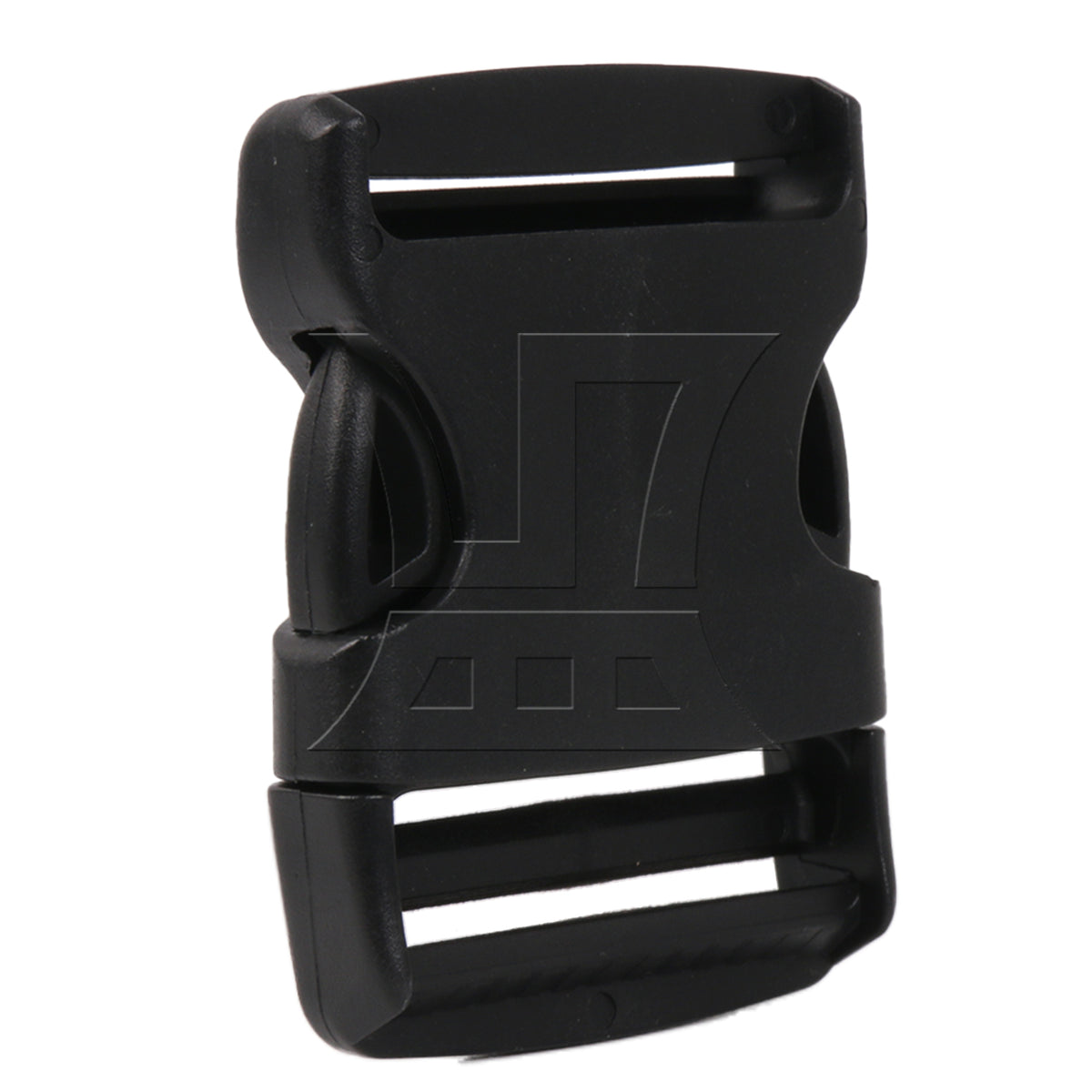 BQLZR 1pc Backpack Adjustable Plastic Quick Release Straps Buckles 7.8x6cm Black High-quality Material