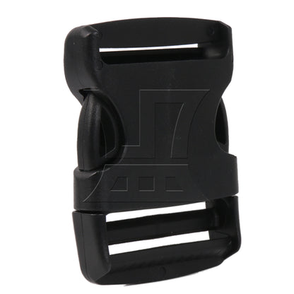 BQLZR 1pc Backpack Adjustable Plastic Quick Release Straps Buckles 7.8x6cm Black High-quality Material