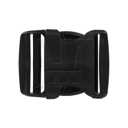 BQLZR 1pc Backpack Adjustable Plastic Quick Release Straps Buckles 7.8x6cm Black High-quality Material