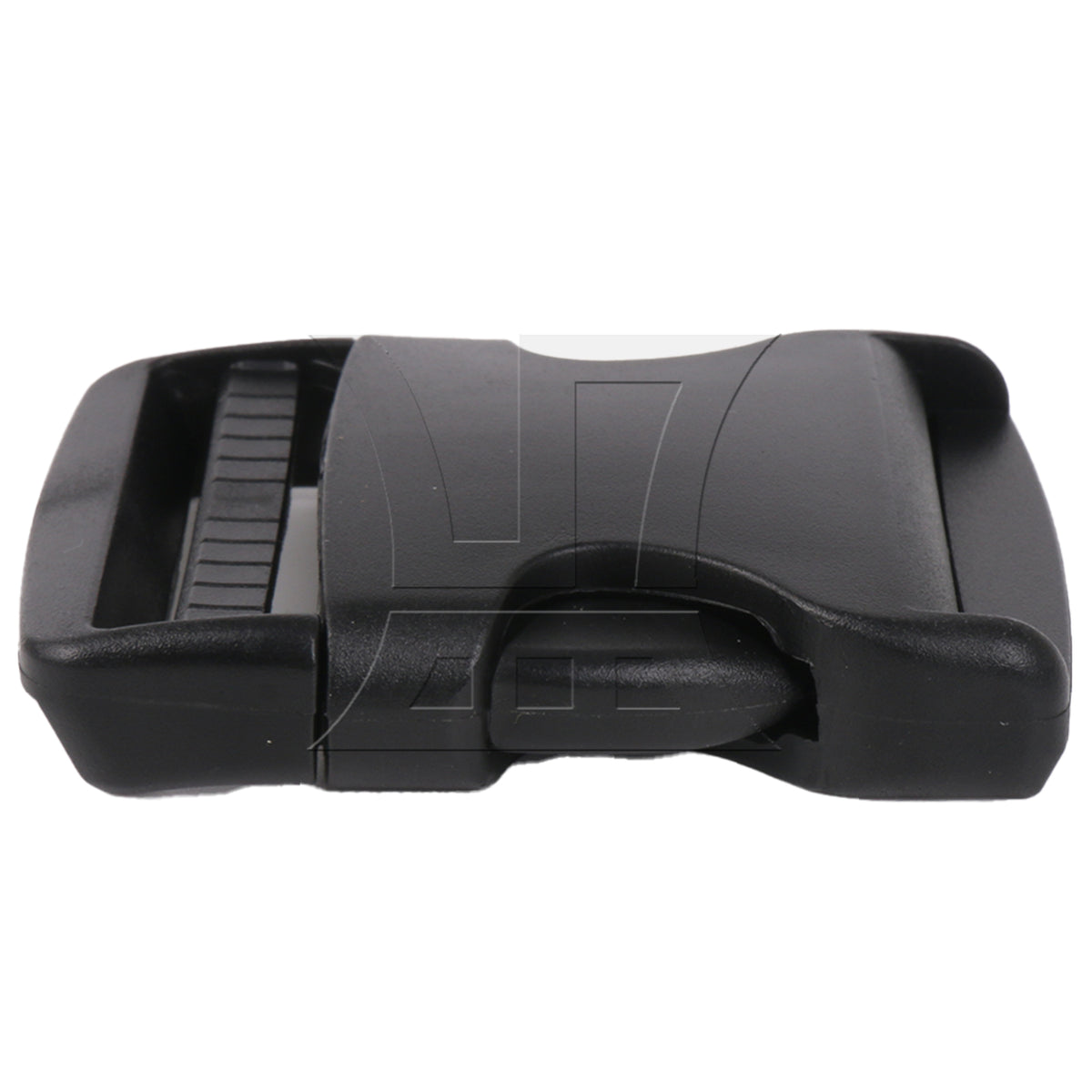 BQLZR 1pc Backpack Adjustable Plastic Quick Release Straps Buckles 7.8x6cm Black High-quality Material