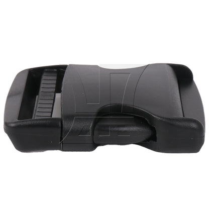 BQLZR 1pc Backpack Adjustable Plastic Quick Release Straps Buckles 7.8x6cm Black High-quality Material
