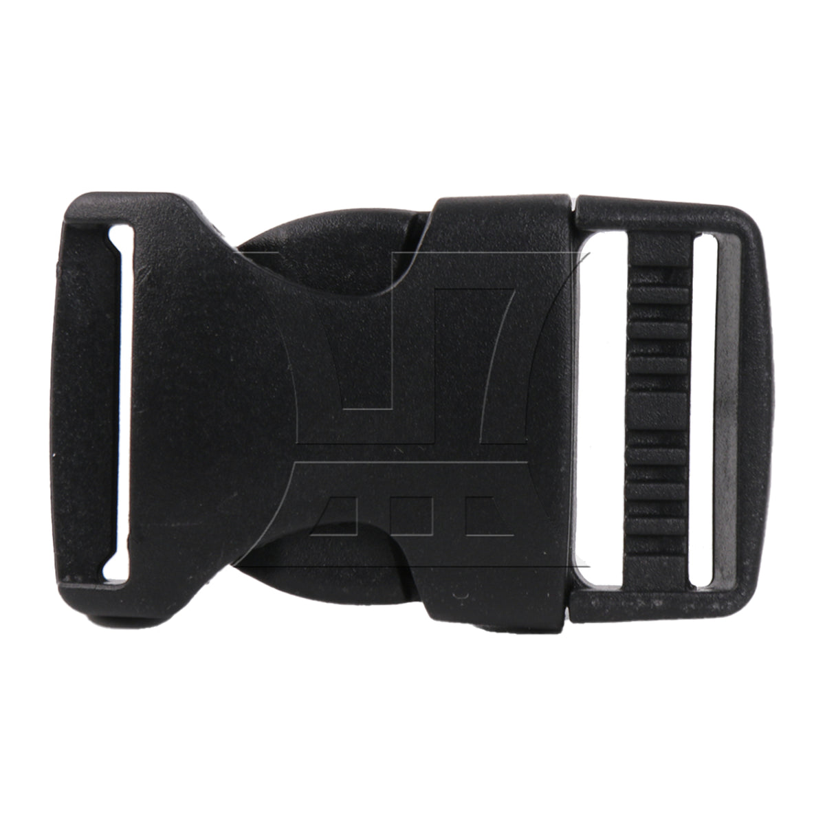 BQLZR 1pc Backpack Adjustable Plastic Quick Release Straps Buckles 5.25x3.1cm Black High-quality Material