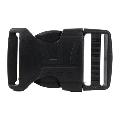 BQLZR 1pc Backpack Adjustable Plastic Quick Release Straps Buckles 5.25x3.1cm Black High-quality Material