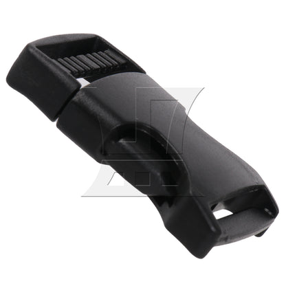 BQLZR 1pc Backpack Adjustable Plastic Quick Release Straps Buckles 5.25x3.1cm Black High-quality Material