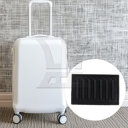 BQLZR 1pc Luggage Plastic Stud Suitcase Feet Pad Black 8x5.15cm High-quality Material Replacement J214