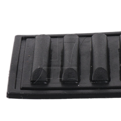 BQLZR 1pc Luggage Plastic Stud Suitcase Feet Pad Black 8x5.15cm High-quality Material Replacement J214