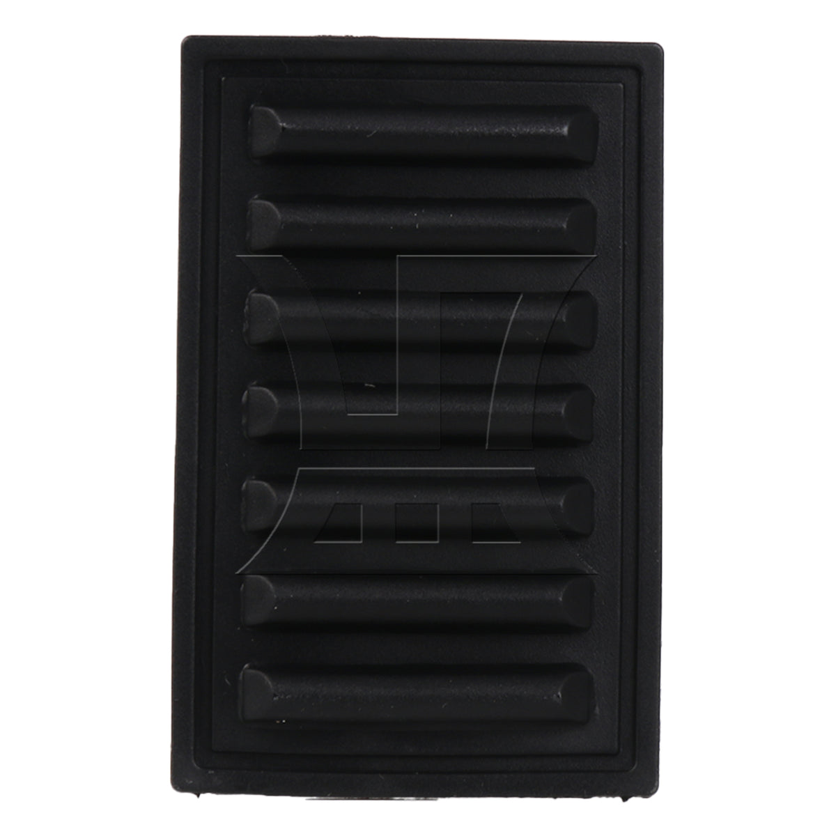 BQLZR 1pc Luggage Plastic Stud Suitcase Feet Pad Black 8x5.15cm High-quality Material Replacement J214
