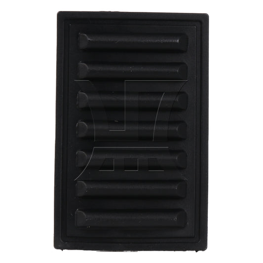 BQLZR 1pc Luggage Plastic Stud Suitcase Feet Pad Black 8x5.15cm High-quality Material Replacement J214